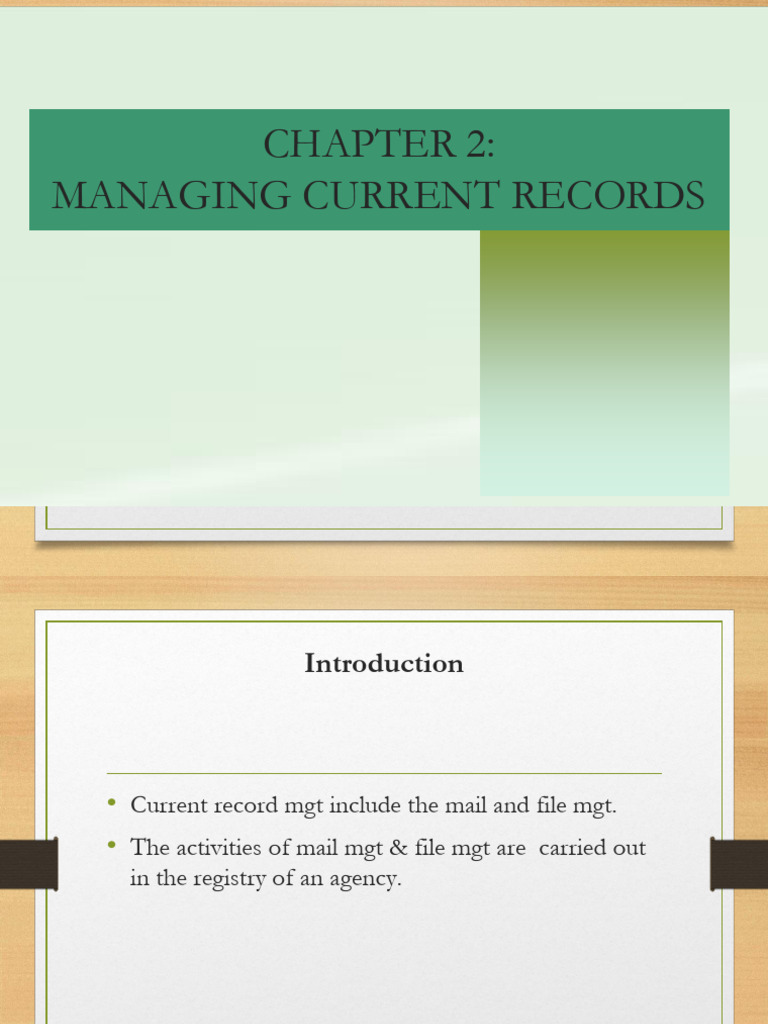 Record Management Strategies Explained | PDF | Mail