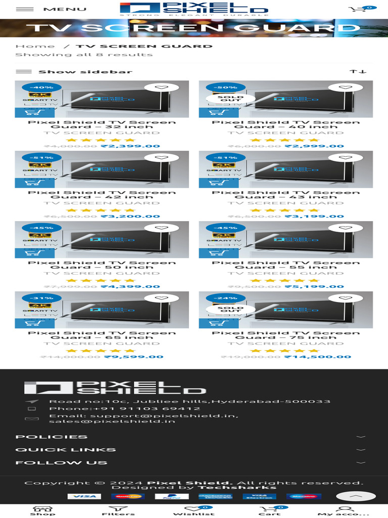 TV Screen Guard - Pixel Shield | PDF
