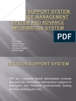 DSS and Decision Making Process