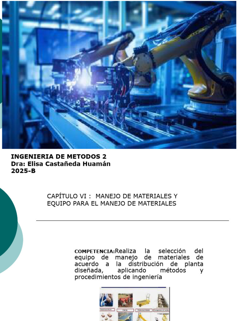 Manejo de Materiales CAP VI 25 B | PDF | Máquina elevadora | Robot