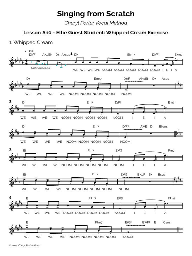 Lesson+ 10+Whipped+Cream+Exercise | PDF