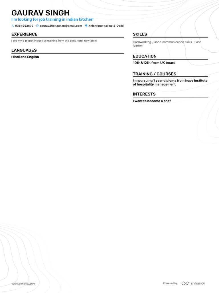 Gaurav Singh Resume | PDF