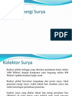 Aplikasi Energi Surya