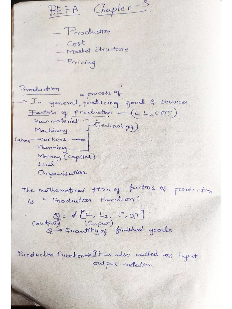 Befa Notes | PDF