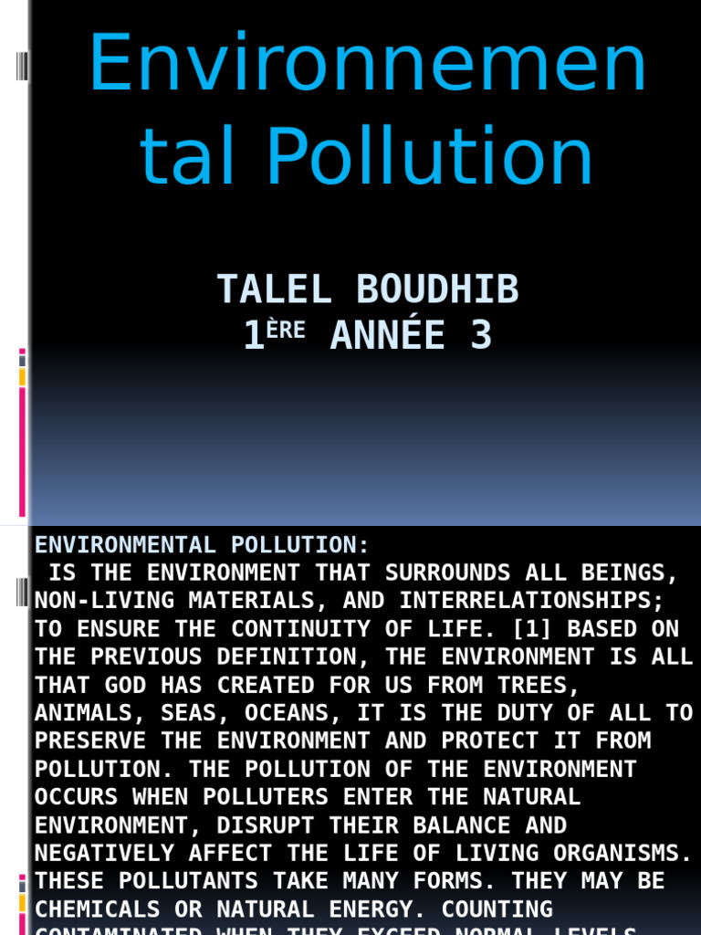 Understanding Environmental Pollution | PDF | Pollution | Air Pollution
