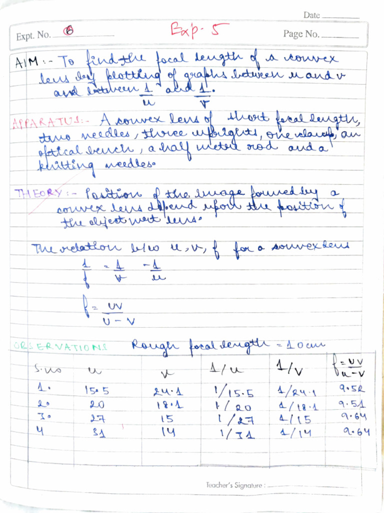 B Section Exp | PDF
