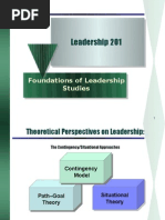 Leadership 201: Foundations of Leadership Studies