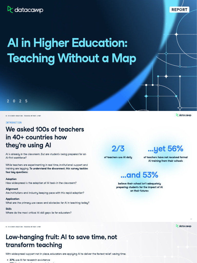AI Adoption Gaps in Higher Education | PDF | Teachers | Artificial ...
