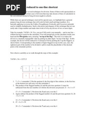 Long Division