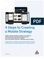 4 Steps Create Mobile Strategy