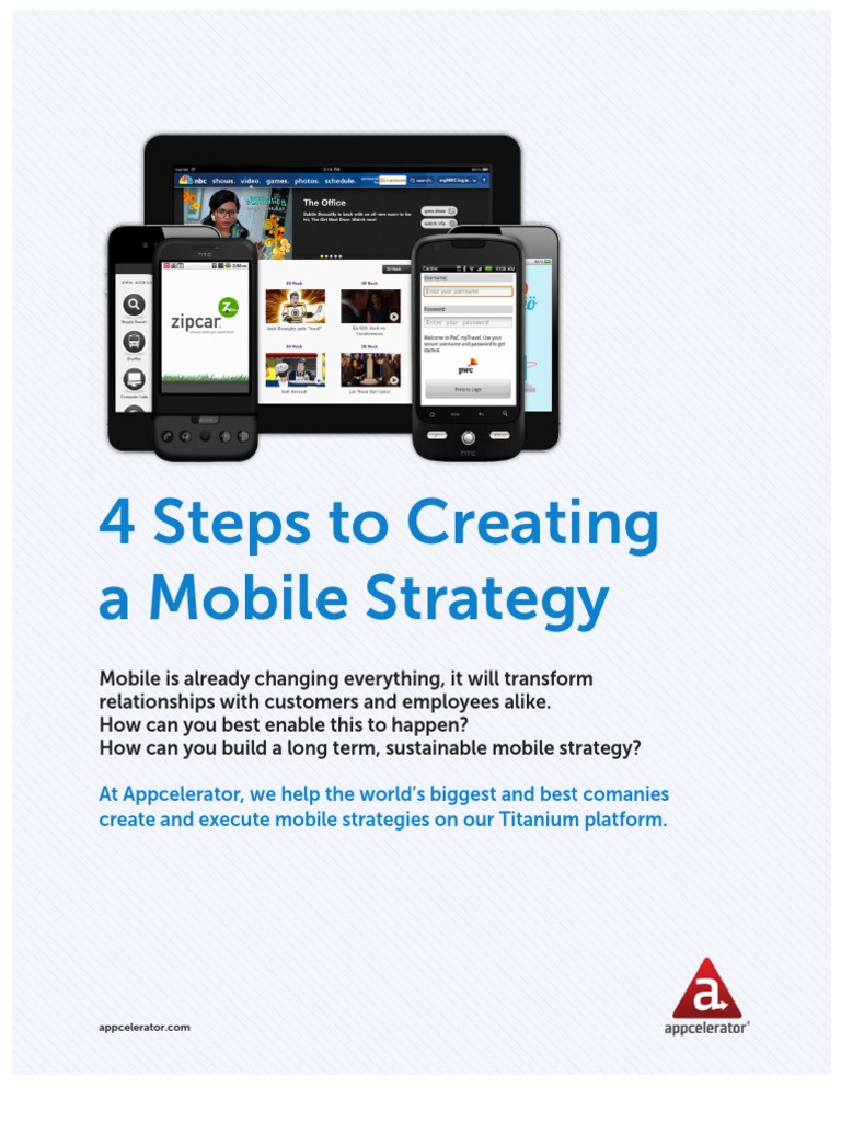 4 Steps Create Mobile Strategy | PDF
