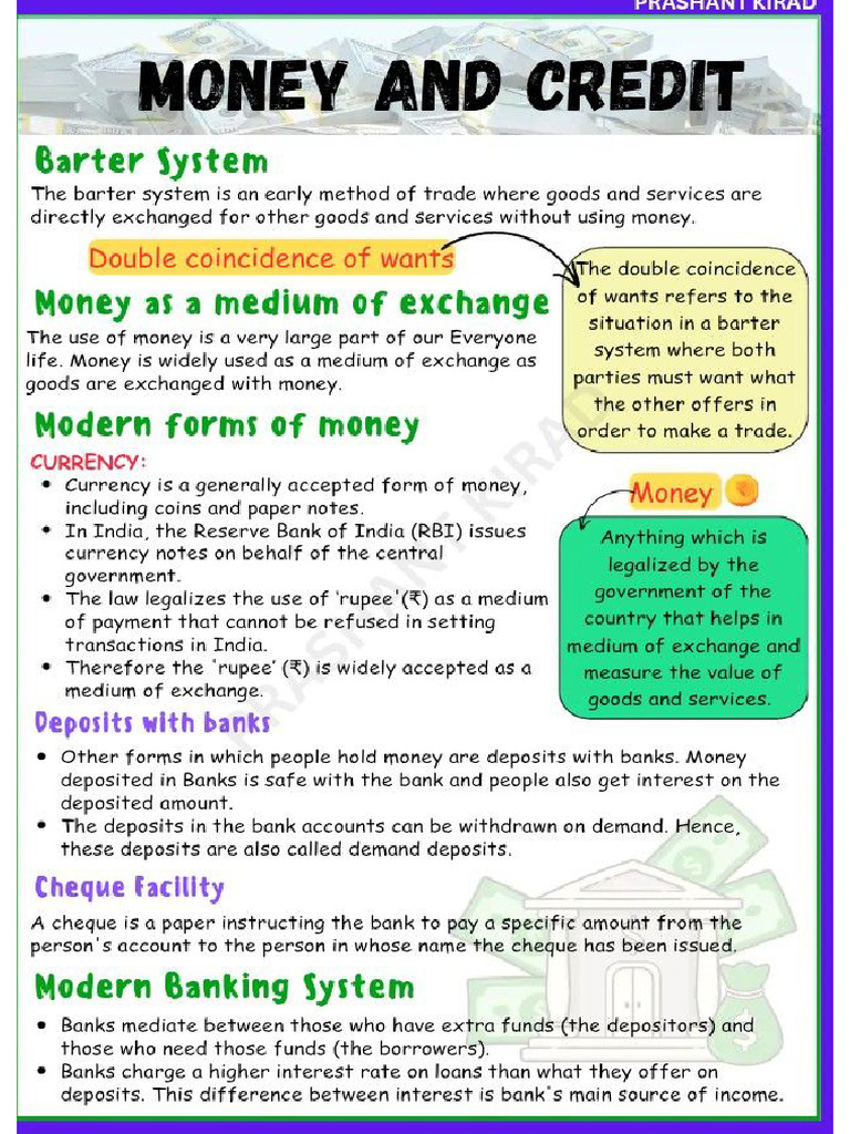 Economic CH 3 Notes | PDF