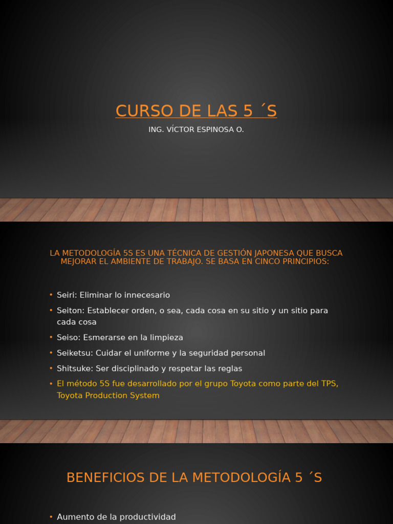 Curso de Las 5 S | PDF