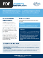 Georgia DDS Vision Form Instructions | PDF | Optometry | Eye
