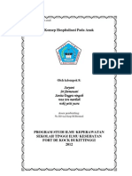 Konsep Hospitalisasi Anak