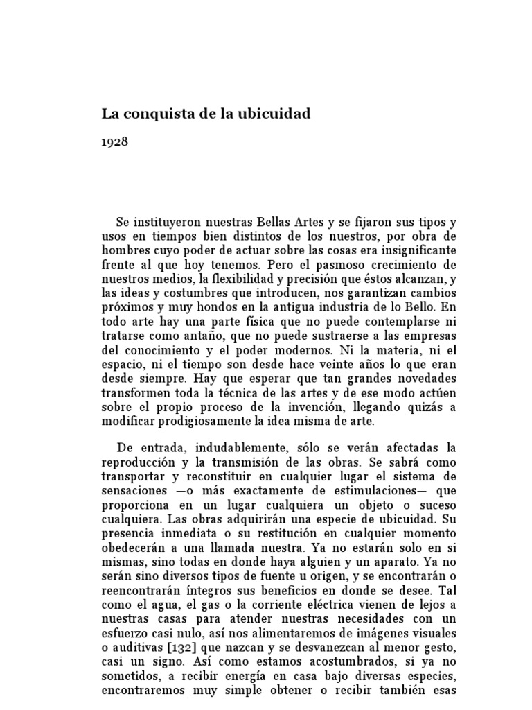 La Ubiquidad en la Música Moderna | PDF | Science | Ciencia filosófica