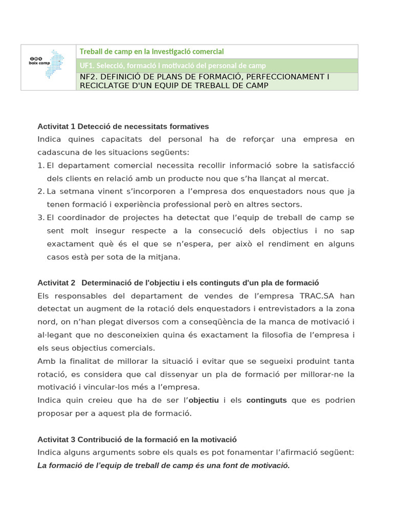 Activitat 6 NF2 | PDF