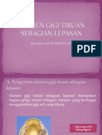 Elemen Gigi Tiruan Sebagian Lepasan