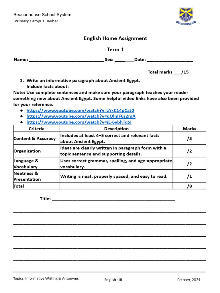 English Home Assignment | PDF | Human Communication | Linguistics