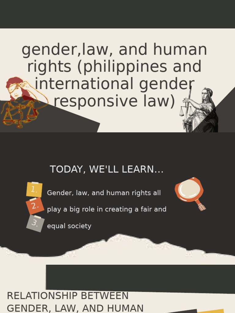 Gender Equality and Human Rights Laws | PDF | Gender Studies ...