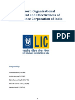 Organizational Environment of LIC