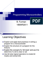 Lecture Programming Micro Controllers