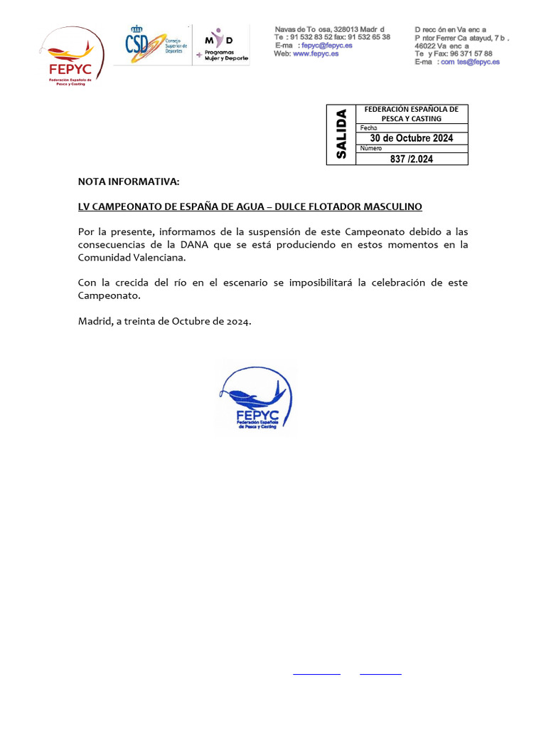 Nota Informativa | PDF