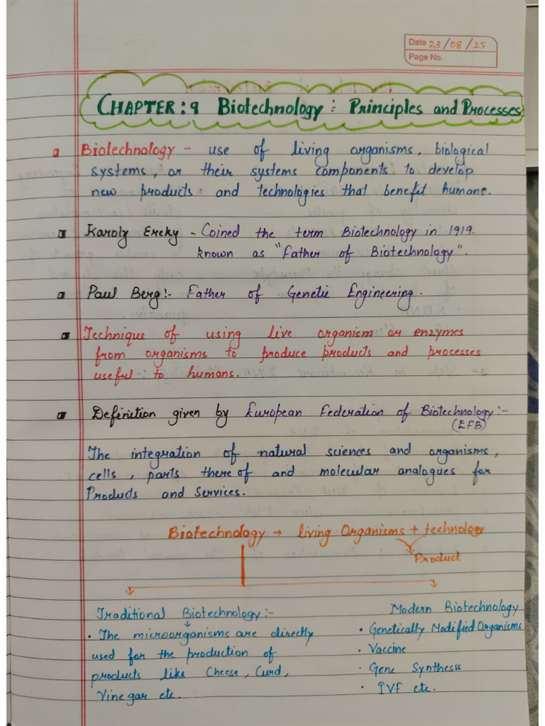 Biology Notes | PDF