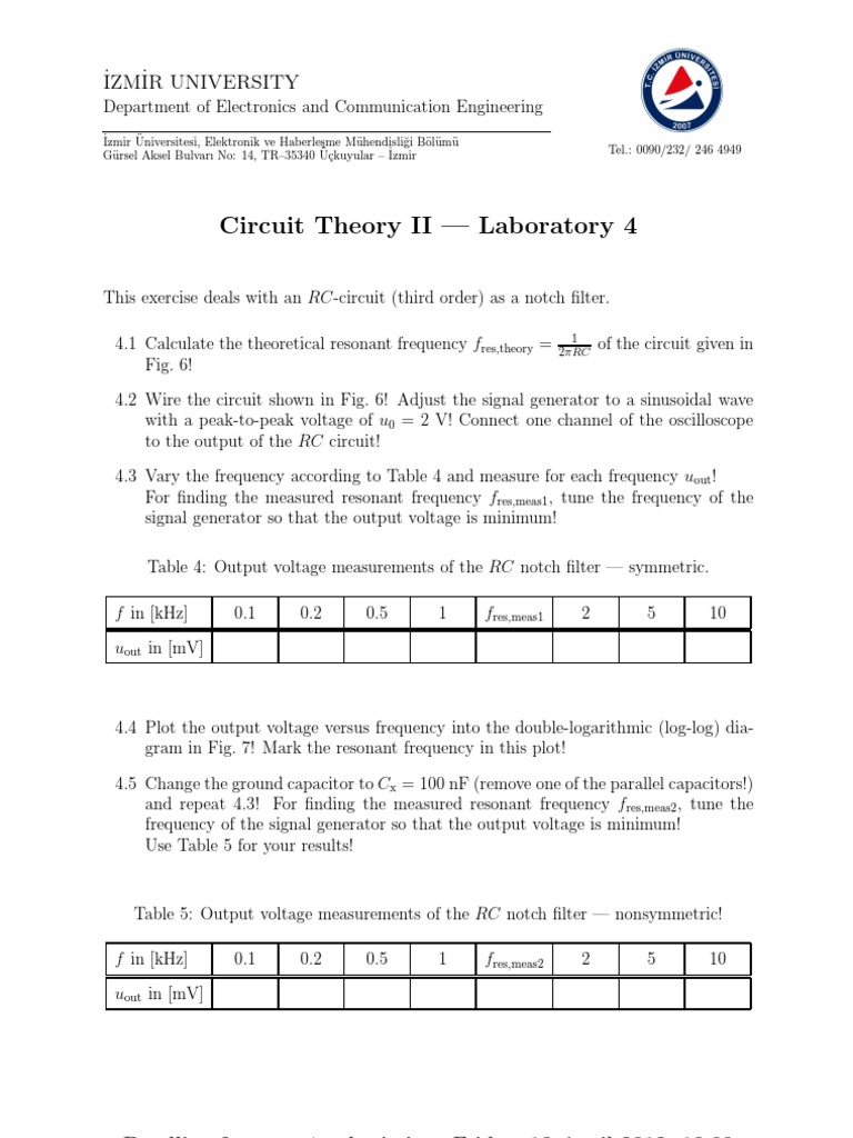 EEE206 Lab04 | PDF