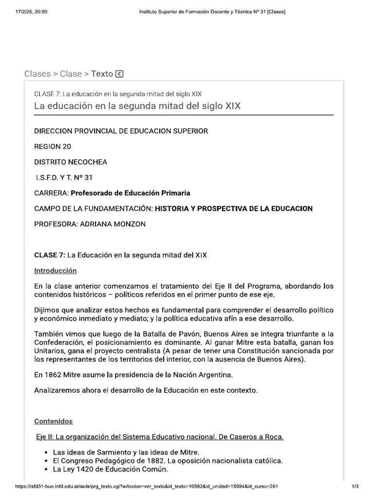 Clase 7 | PDF