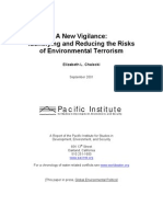 Reducing Risks of Environmental Terrorism