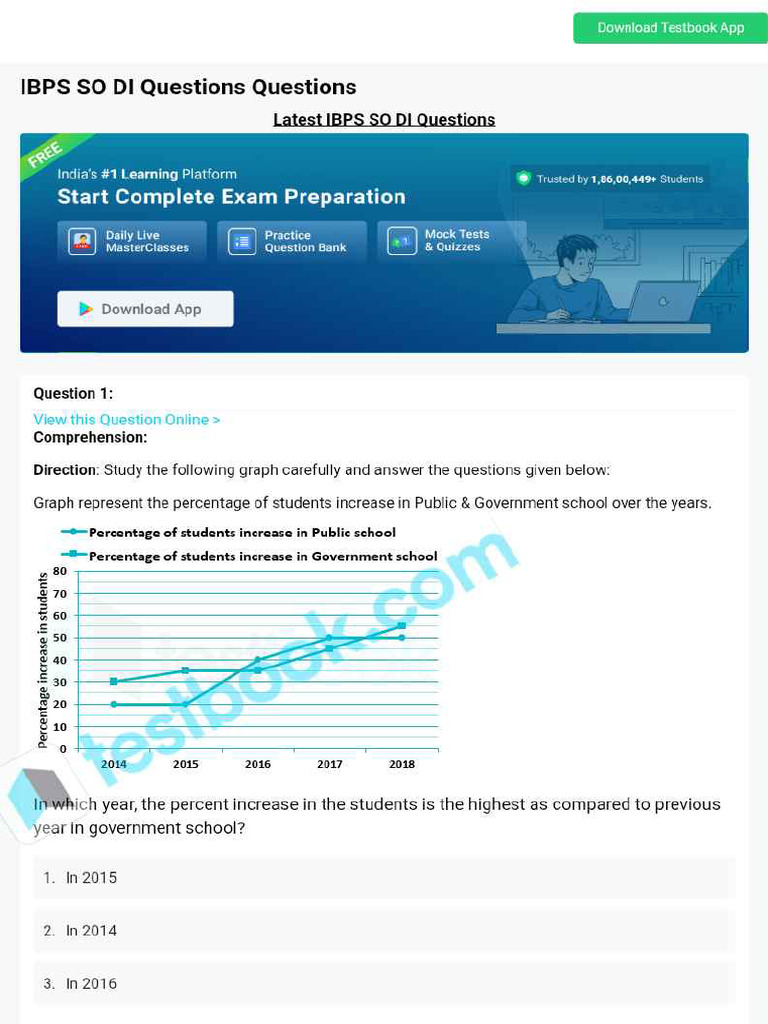 Ibps So Di Questions 64d0e4e3456f59fb9abd7ee7 | PDF