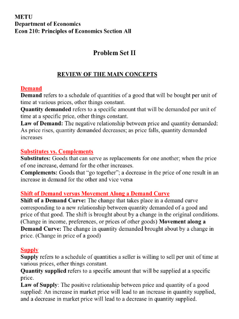 ECON 210 PS 2 Solutions 2 | PDF