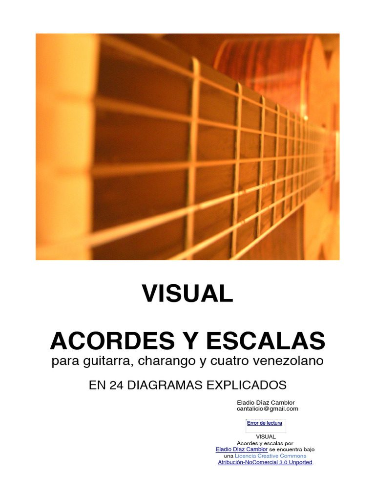 Acordes y Escalas para Guitarra y Cuerdas | PDF | Escala (música ...