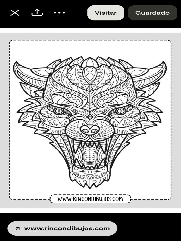 Mandalas de Animales para Colorear - Laminas de Mandalas Gratis | PDF