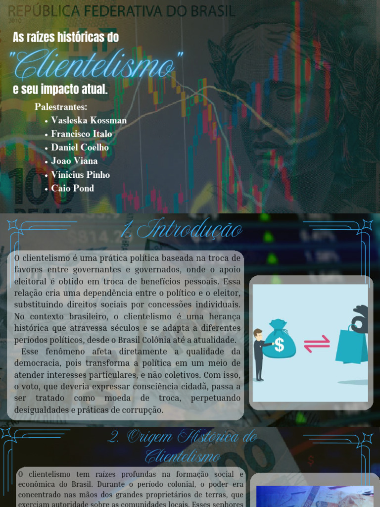 Clientelismo no Brasil: História e Impactos | PDF | Democracia ...