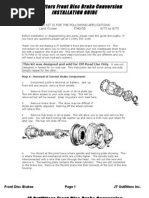 Download Front Disk Brakes Conversion by zafar11 SN95759616 doc pdf