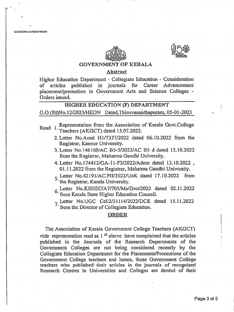 HEdn-Principal GO 437 2023 Dated 23042023 Invalid | PDF