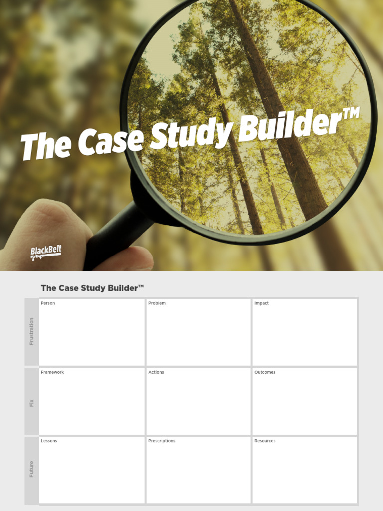 The Case Study Builder 2 | PDF