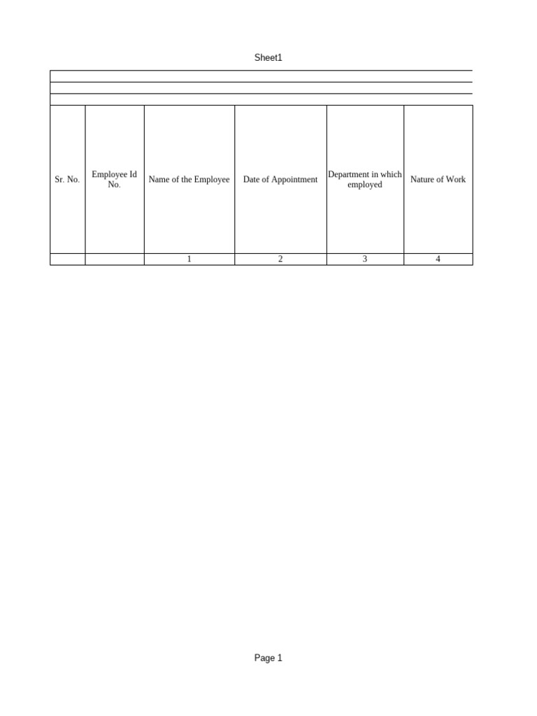 Maternity Benefit Register Template | PDF | Parental Leave | Labor