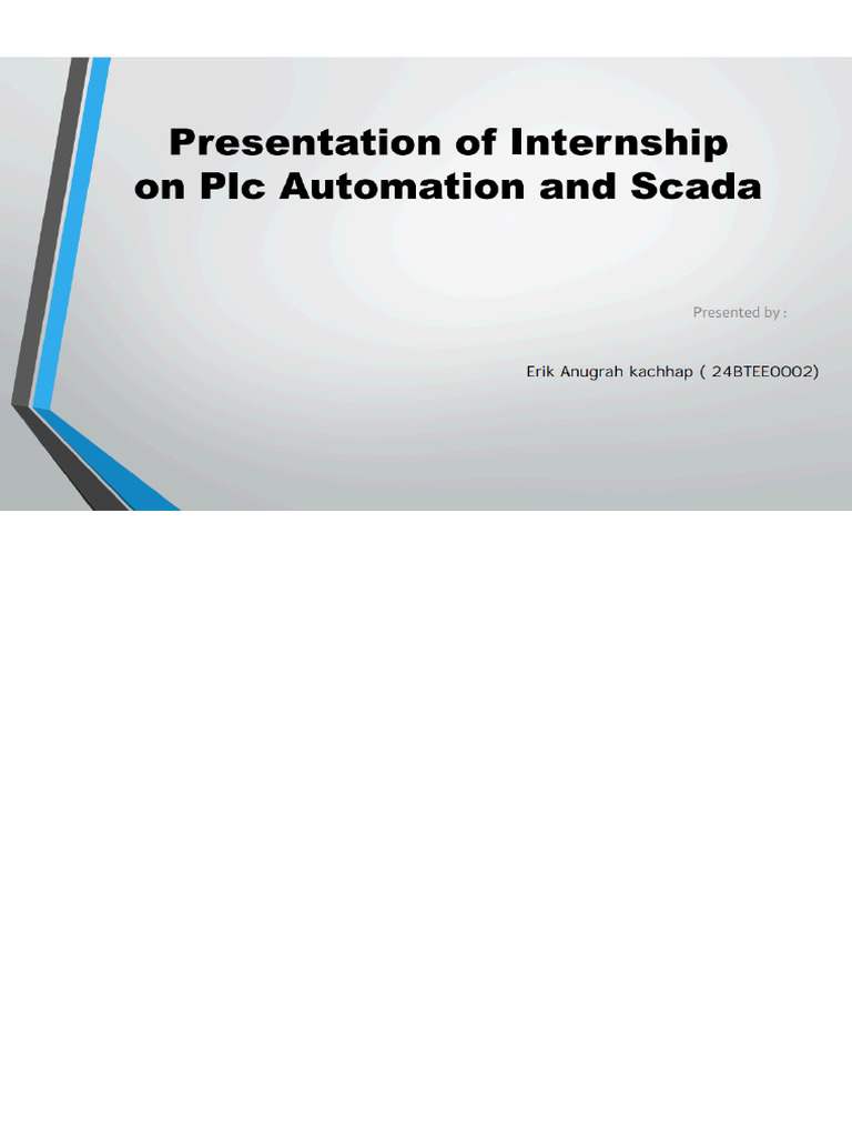 in PLC Scada Automation | PDF