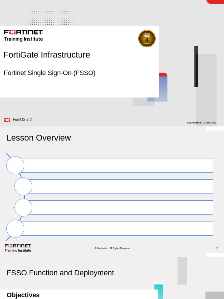 Fortinet FSSO Deployment Guide | PDF | Active Directory | Firewall ...