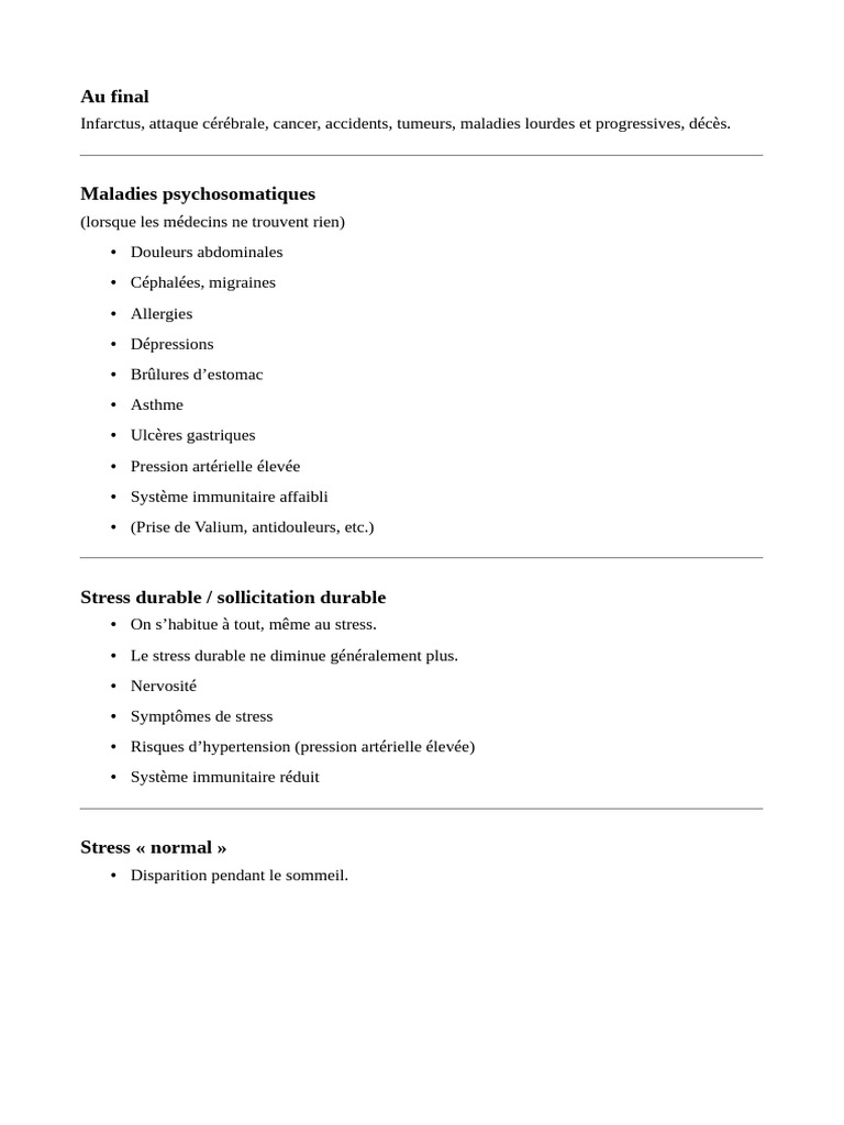 Gestion du stress et communication non-violente | PDF | Stress ...