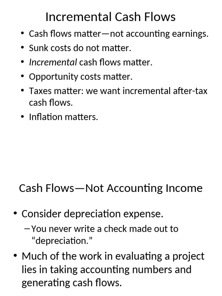 Incremental Cash Flow Analysis Guide | PDF | Capital Budgeting ...