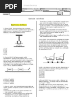 Dinâmica exercícios