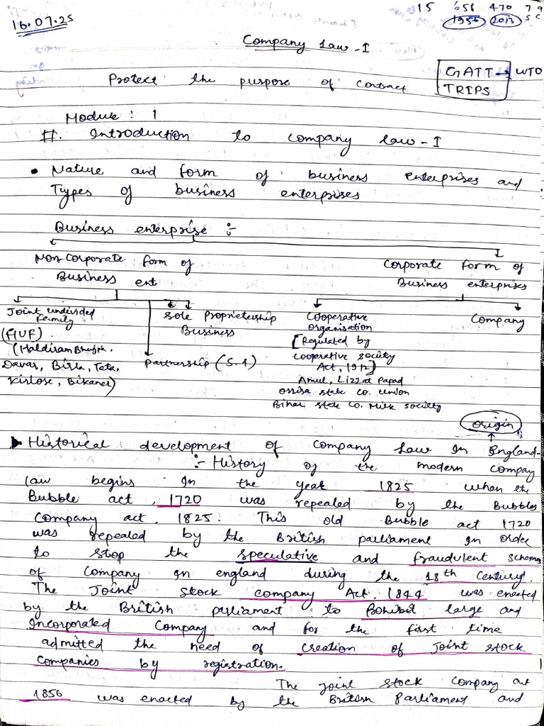 Company Notes | PDF