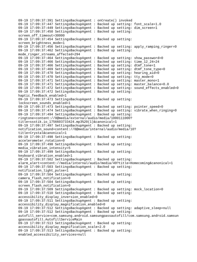 Settings Provider | PDF | Computing | Computing Platforms