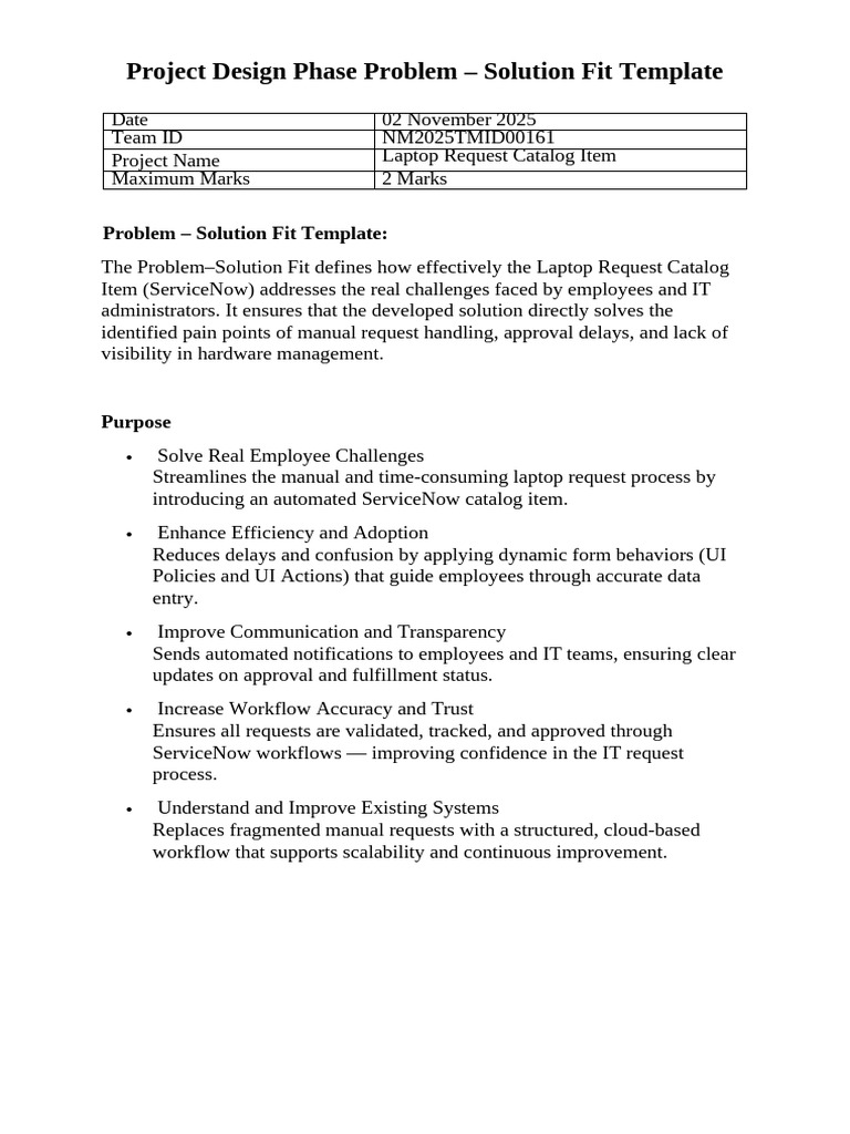 Laptop Request Automation Template | PDF | Cloud Computing ...
