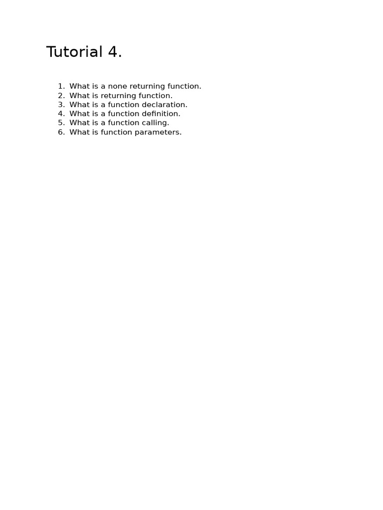Understanding Functions in Programming | PDF