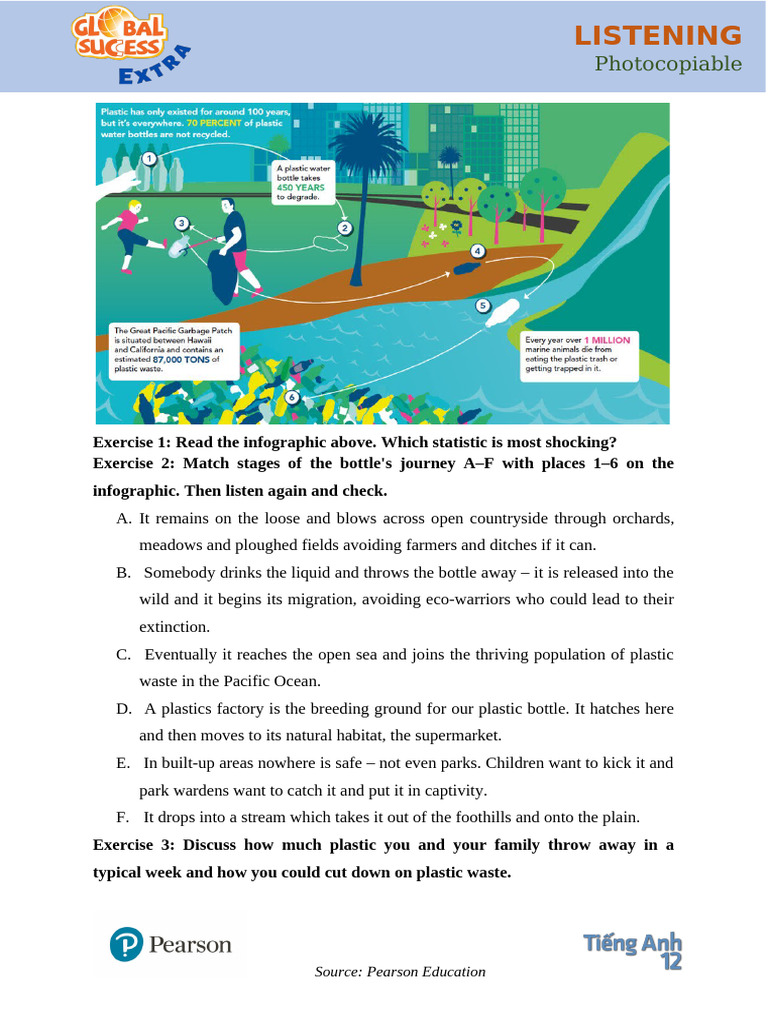 Unit 3 Extra - Listening | PDF | Habitat | Sea